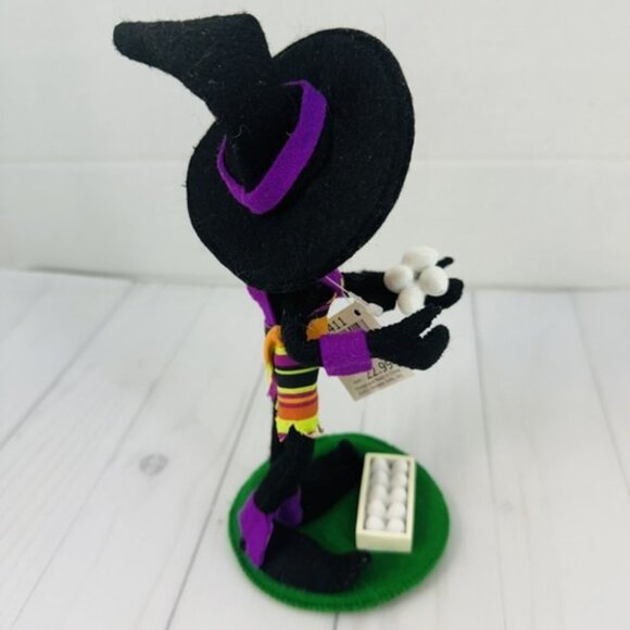 Annalee Halloween Trick or Treat 8" Witch Doll 1983 Egg Thrower - Picture 9 of 13